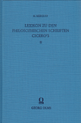 Lexikon zu den philosophischen Schriften Cicero's. Band 2