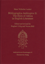 Bibliographia Aethiopica II: The Horn of Africa in English Literature