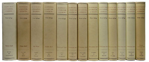 Deutsches Literatur-Lexikon. 34 Bände und 6 Ergänzungsbände