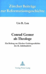 Conrad Gesner als Theologe