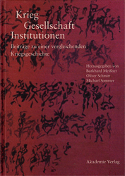 Buchcover: Krieg - Gesellschaft - Institutionen