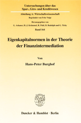 Eigenkapitalnormen in der Theorie der Finanzintermediation