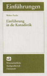 Buchcover Einführung in die Kanadistik