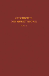 Die Musiktheorie im 18. und 19. Jahrhundert. Dritter Teil