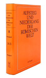 Aufstieg und Niedergang der römischen Welt (ANRW) /Rise and Decline of the Roman World. Part 2/Vol. 18/3