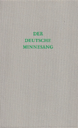 Der deutsche Minnesang