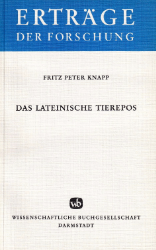 Das lateinische Tierepos - Knapp, Fritz Peter