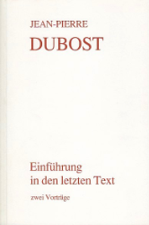 Einführung in den letzten Text