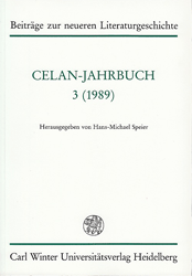 Celan-Jahrbuch 3 (1989)