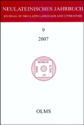 Neulateinisches Jahrbuch. Band 9 (2007)