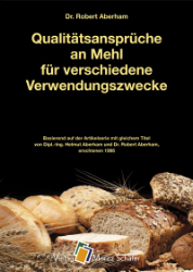 Buchcover Qualitätsansprüche an Mehl für verschiedene Verwendungszwecke
