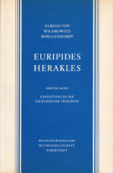 Euripides Herakles. Band 1
