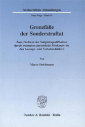 Grenzfälle der Sonderstraftat