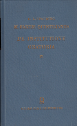 De institutione oratoria. Vol. 4: Libri X - XII