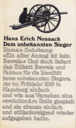 Dem unbekannten Sieger