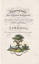 Blumengewinde in Vater Rosenfelds Lieblingslaube