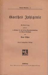 Goethes Iphigenie