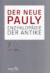 Der Neue Pauly. Band 7: Altertum, Lef - Men