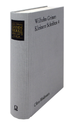 Kleinere Schriften 4 - Grimm, Wilhelm