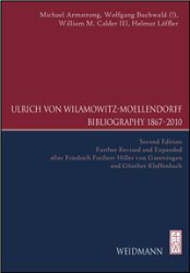 Ulrich von Wilamowitz-Moellendorff Bibliography 1867-2010