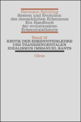 Kritik der Erkenntnislehre des transzendentalen Idealismus Immanuel Kants