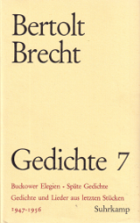 Gedichte, VII: 1947-1956