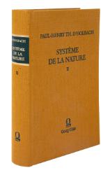 Système de la nature, ou Des lois du monde physique et du monde moral. Vol. 2