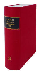 Opuscula philologica. Band III