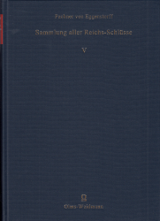 Vollständige Sammlung Aller Von Anfang des noch fürwährenden Teutschen Reichs-Tags de Anno 1663. biß anhero abgefaßten Reichs-Schlüsse. Repertorium Oder Special-Register