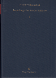 Vollständige Sammlung Aller Von Anfang des noch fürwährenden Teutschen Reichs-Tags de Anno 1663. biß anhero abgefaßten Reichs-Schlüsse. Erster Theil