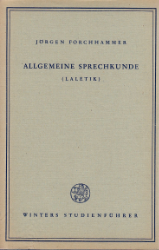 Allgemeine Sprechkunde (Laletik)