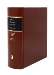 Erste Geistliche Schrifften, 1699. [Band 1.1]: Predigten, Erster Halbband
