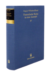 Buchcover: Theatralische Werke in einer Auswahl. Band 4