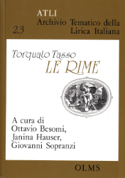 ATLI 2: Torquato Tasso - 'Le Rime'. Volume 3