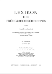 Lexikon des frühgriechischen Epos. Lieferung 25: Chalkótypos - Ôps