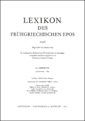 Buchcover Lexikon des frühgriechischen Epos. Lieferung 25: Chalkótypos - Ôps