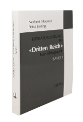 Literaturlenkung im «Dritten Reich». Band 1