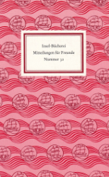 Buchcover Insel-Bücherei. Mitteilungen für Freunde. Heft 32