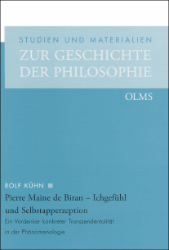 Pierre Maine de Biran - Ichgefühl und Selbstapperzeption