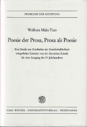 Poesie der Prosa, Prosa als Poesie