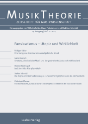 Panslawismus - Utopie und Wirklichkeit