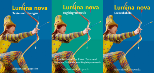 Lumina nova. Texte und Übungen, Vokabeln und Begleitgrammatik