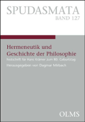 Hermeneutik und Geschichte der Philosophie