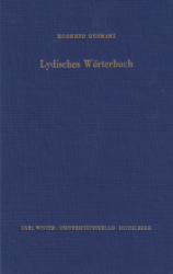 Lydisches Wörterbuch