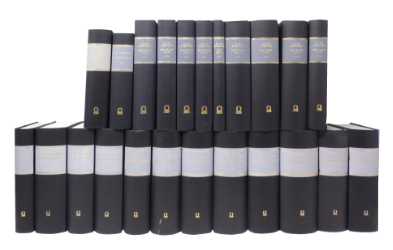 Nikolaus Ludwig von Zinzendorf - Ergänzungsbände zu den Hauptschriften. 16 Bände in 23 Bänden komplett