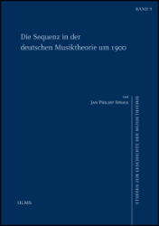 Die Sequenz in der deutschen Musiktheorie um 1900