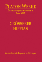 Buchcover Größerer Hippias.