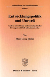 Entwicklungspolitik und Umwelt