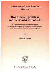 Buchcover Das Umweltproblem in der Marktwirtschaft
