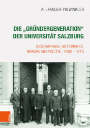 Buchcover: Die "Gründergeneration" der Universität Salzburg